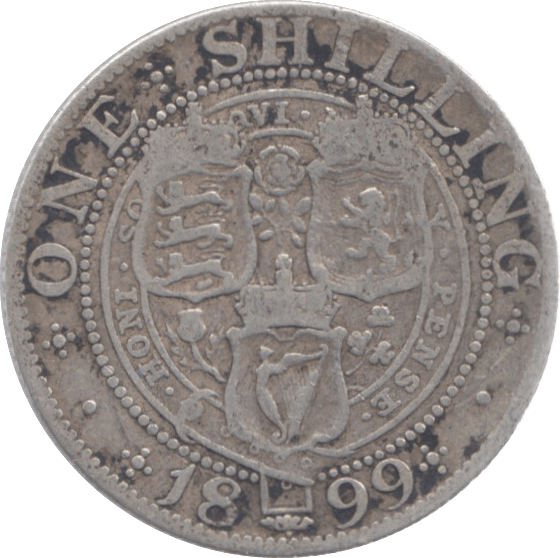 1899 SHILLING ( NF ) 13 - Shilling - Cambridgeshire Coins