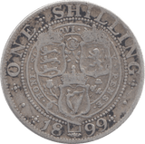 1899 SHILLING ( NF ) 13 - Shilling - Cambridgeshire Coins