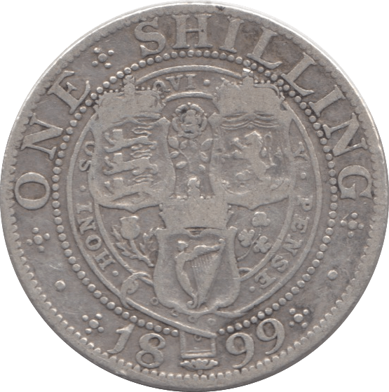 1899 SHILLING ( NF ) 7 - Shilling - Cambridgeshire Coins