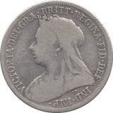 1899 SHILLING ( NF ) 7 - Shilling - Cambridgeshire Coins