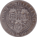 1899 SHILLING (NF - Shilling - Cambridgeshire Coins