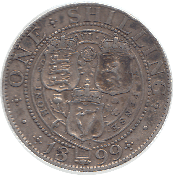 1899 SHILLING ( VF ) 3 - Shilling - Cambridgeshire Coins