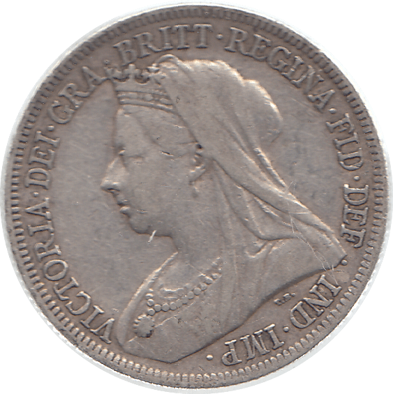 1899 SHILLING ( VF ) 3 - Shilling - Cambridgeshire Coins