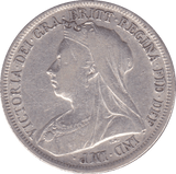 1899 SHILLING ( VF ) C - Shilling - Cambridgeshire Coins