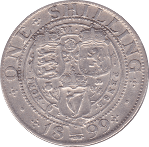 1899 SHILLING ( VF ) C - Shilling - Cambridgeshire Coins