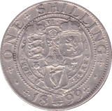 1899 SHILLING ( VF ) C - Shilling - Cambridgeshire Coins