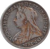 1899 SHILLING ( VF ) - Shilling - Cambridgeshire Coins