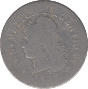 1899 SILVER ARGENTINA 10 CENTAVOS - WORLD SILVER COINS - Cambridgeshire Coins