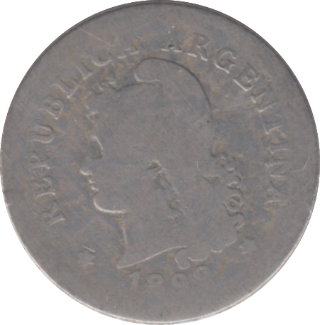 1899 SILVER ARGENTINA 10 CENTAVOS - WORLD SILVER COINS - Cambridgeshire Coins