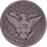 1899 SILVER HALF DOLLAR USA - SILVER WORLD COINS - Cambridgeshire Coins
