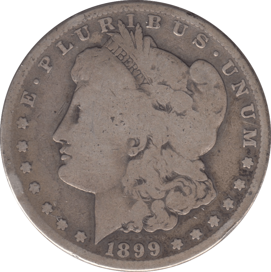 1899 SILVER MORGAN DOLLAR SAN FRANCISCO MINT - SILVER WORLD COINS - Cambridgeshire Coins