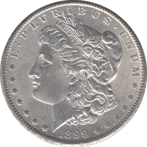 1899 SILVER MORGAN DOLLAR USA NEW ORLEANS MINT - SILVER WORLD COINS - Cambridgeshire Coins