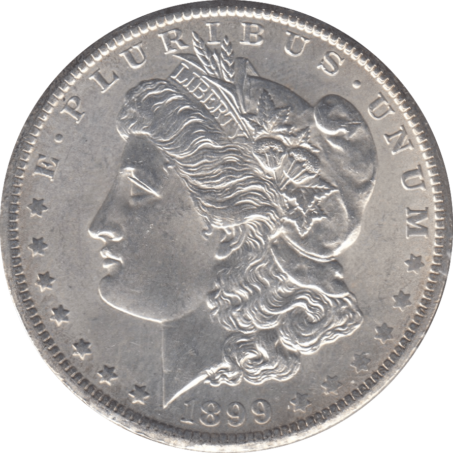 1899 SILVER MORGAN DOLLAR USA NEW ORLEANS MINT - SILVER WORLD COINS - Cambridgeshire Coins