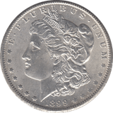1899 SILVER MORGAN DOLLAR USA NEW ORLEANS MINT - SILVER WORLD COINS - Cambridgeshire Coins