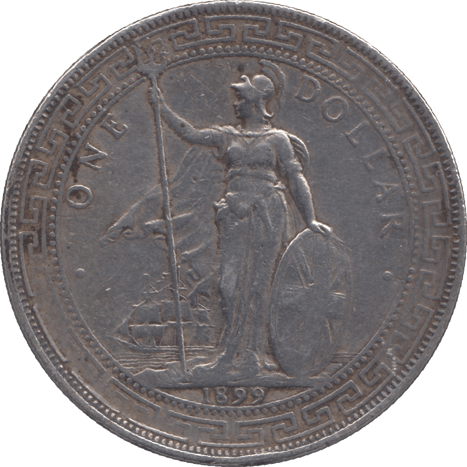 1899 SILVER TRADE DOLLAR HONG KONG - SILVER WORLD COINS - Cambridgeshire Coins