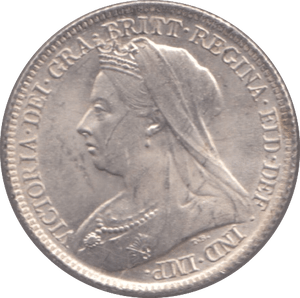 1899 SIXPENCE ( AUNC ) - Sixpence - Cambridgeshire Coins