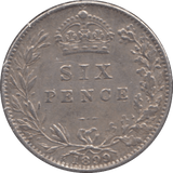 1899 SIXPENCE ( EF ) - Sixpence - Cambridgeshire Coins