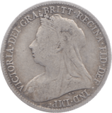 1899 SIXPENCE ( FINE ) 6 - Sixpence - Cambridgeshire Coins