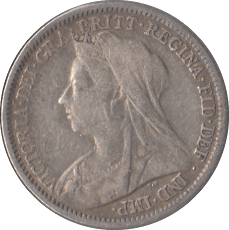 1899 SIXPENCE ( FINE ) - Sixpence - Cambridgeshire Coins