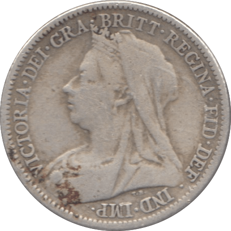 1899 SIXPENCE ( GF ) 3 - SIXPENCE - Cambridgeshire Coins