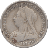 1899 SIXPENCE ( GF ) 3 - SIXPENCE - Cambridgeshire Coins