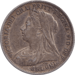 1899 SIXPENCE ( GVF ) - Sixpence - Cambridgeshire Coins