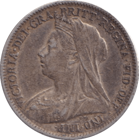 1899 SIXPENCE ( GVF ) - Sixpence - Cambridgeshire Coins