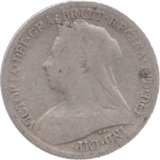 1899 SIXPENCE ( NF ) 9 - Sixpence - Cambridgeshire Coins