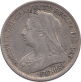 1899 SIXPENCE ( VF ) 8 - SIXPENCE - Cambridgeshire Coins