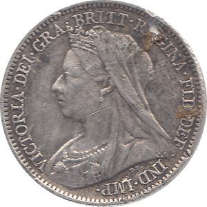 1899 SIXPENCE ( VF ) I - Sixpence - Cambridgeshire Coins