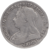 1899 THREEPENCE ( FINE ) 2 - Threepence - Cambridgeshire Coins