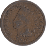 1899 USA ONE CENT - WORLD COINS - Cambridgeshire Coins