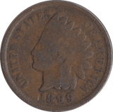 1899 USA ONE CENT - WORLD COINS - Cambridgeshire Coins