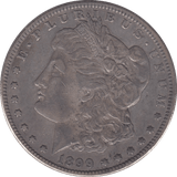 1899 USA SILVER MORGAN DOLLAR NEW ORLEANS MINT ref 2 - WORLD COINS - Cambridgeshire Coins