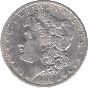 1899 USA SILVER MORGAN DOLLAR NEW ORLEANS MINT - WORLD COINS - Cambridgeshire Coins