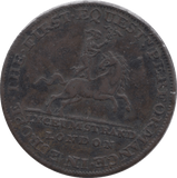 18TH CENTURY GREAT BRITAIN HALFPENNY TOKEN LYCEUM STRAND MIDDLESEX LONDON DH3629 ( REF 90 ) - Token - Cambridgeshire Coins