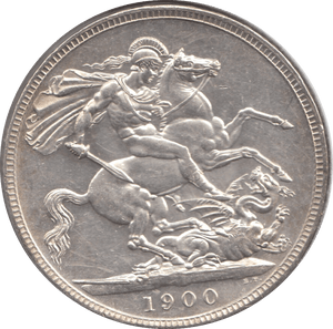 1900 CROWN ( AUNC ) 30 LXIV - Crown - Cambridgeshire Coins