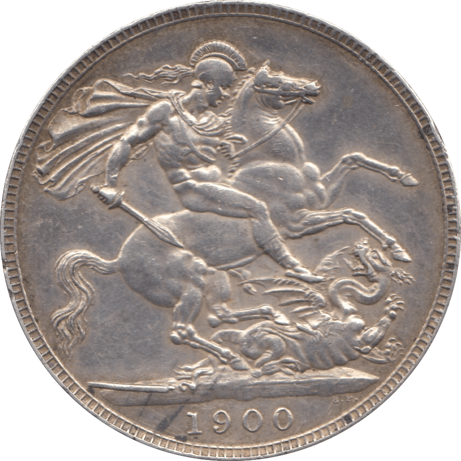 1900 CROWN ( AUNC ) LXIII - CROWN - Cambridgeshire Coins