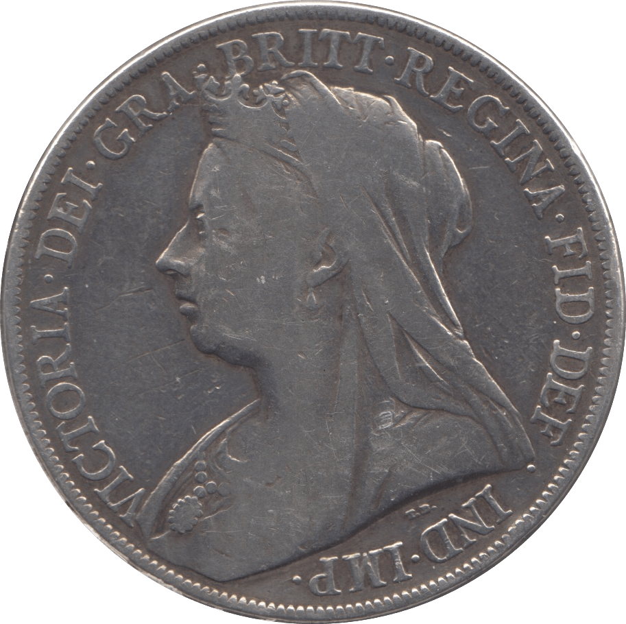 1900 CROWN ( FINE ) 3 LX - Crown - Cambridgeshire Coins