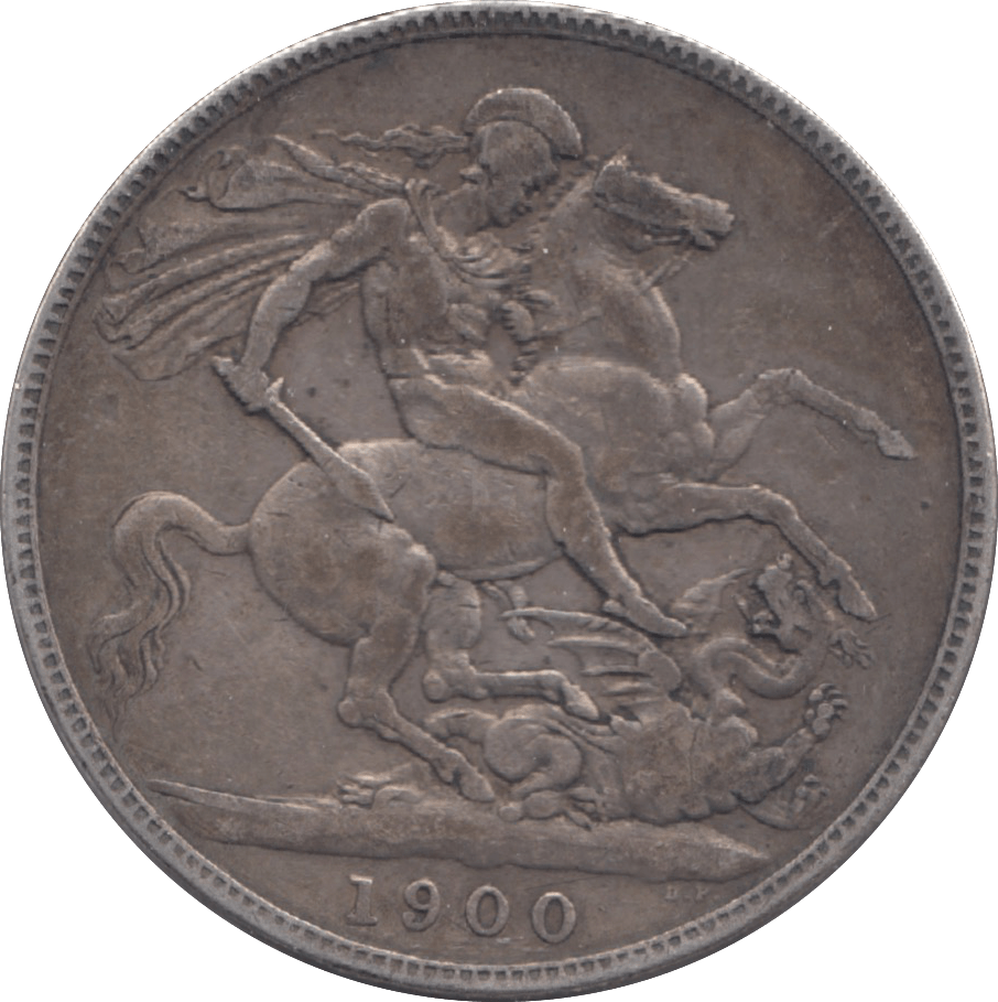 1900 CROWN ( FINE ) LXIV 8 - Crown - Cambridgeshire Coins