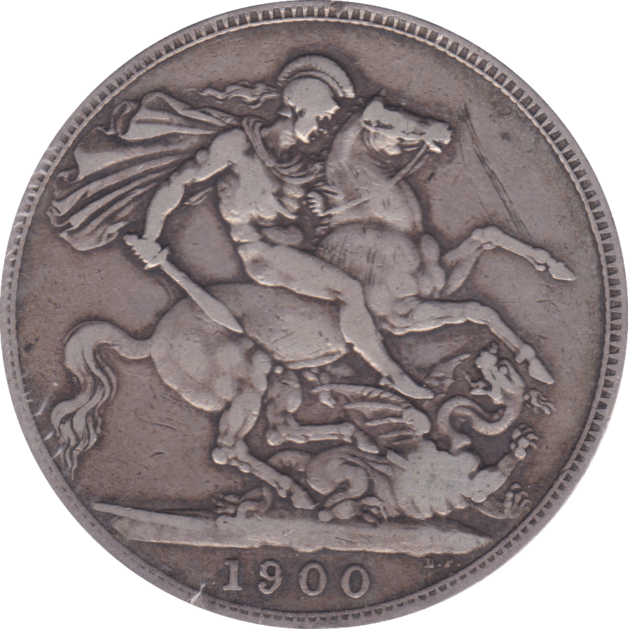 1900 CROWN ( GF ) LXII E - Crown - Cambridgeshire Coins