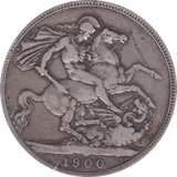 1900 CROWN ( GF ) LXII E - Crown - Cambridgeshire Coins