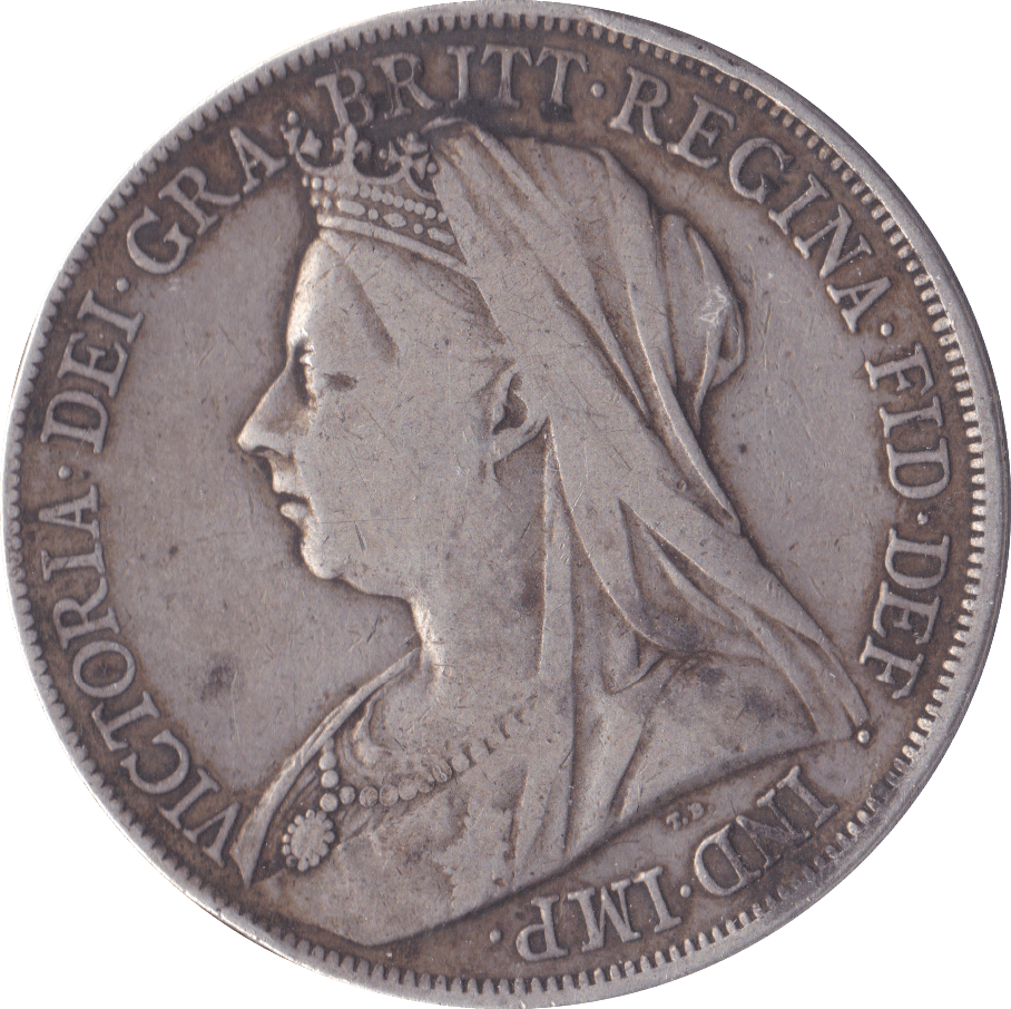 1900 CROWN ( GF ) LXIV B - Crown - Cambridgeshire Coins