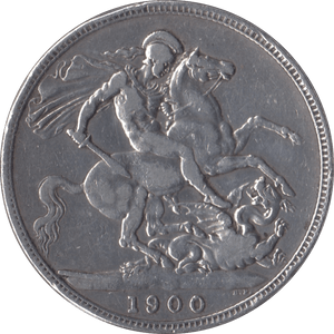 1900 CROWN ( GF ) LXIV - Crown - Cambridgeshire Coins