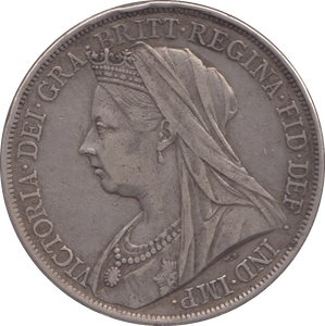 1900 CROWN ( GVF ) LXIV 2 - Crown - Cambridgeshire Coins