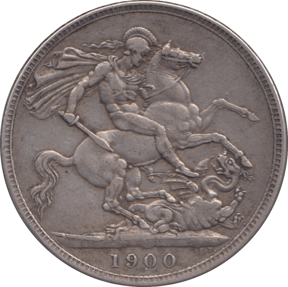 1900 CROWN ( GVF ) LXIV 2 - Crown - Cambridgeshire Coins