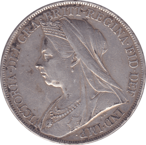 1900 CROWN ( GVF ) LXIV - Crown - Cambridgeshire Coins