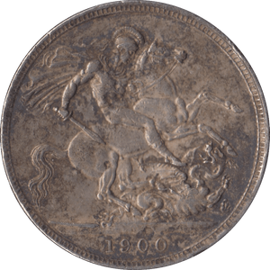 1900 CROWN ( GVF ) LXIV - Crown - Cambridgeshire Coins