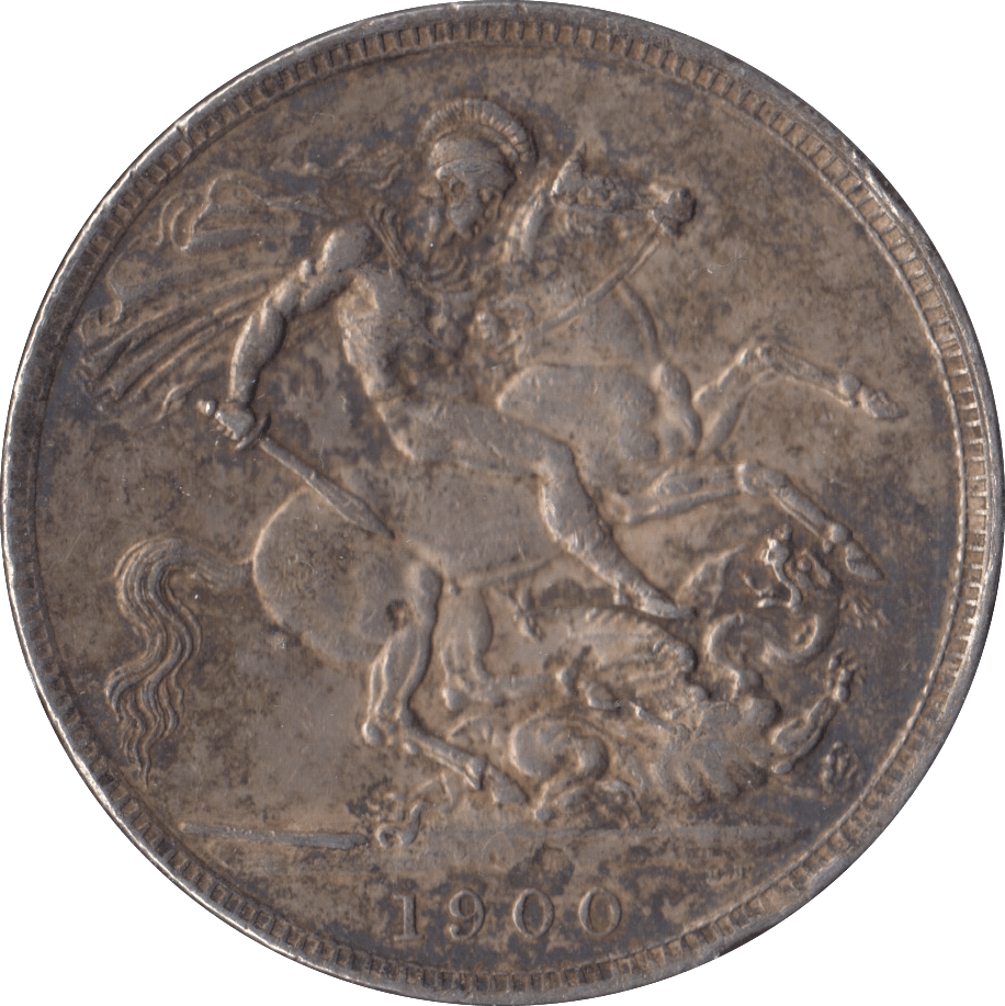 1900 CROWN ( GVF ) LXIV - Crown - Cambridgeshire Coins