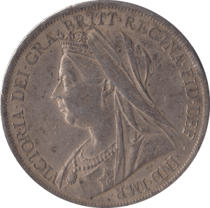 1900 CROWN ( GVF ) LXIV - Crown - Cambridgeshire Coins